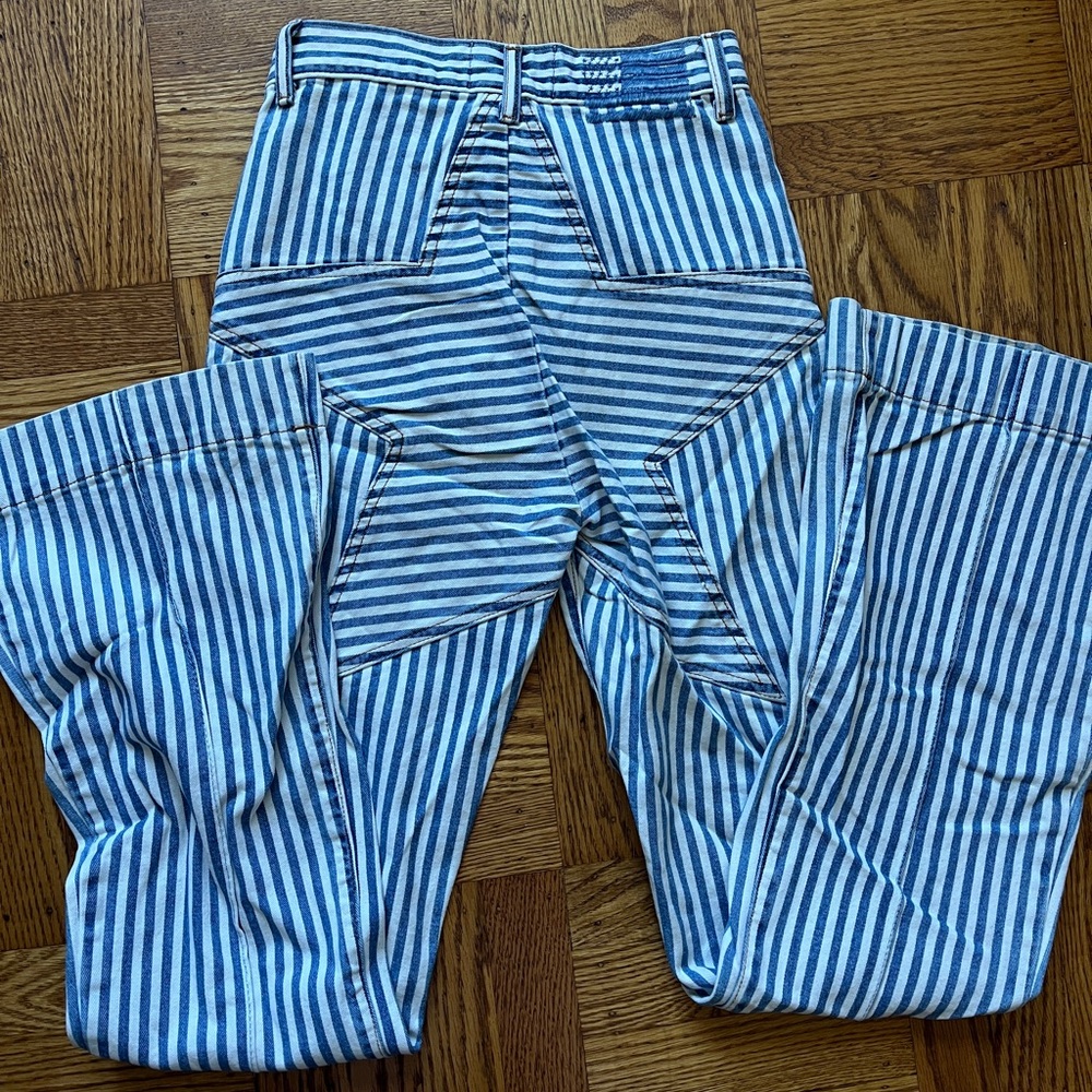 Revice striped star jeans